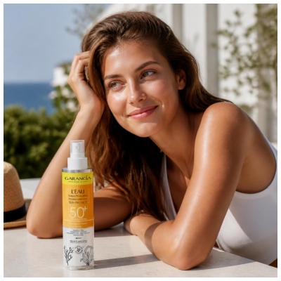 Garancia Schützendes Metamorphosierendes Sonnenwasser Sun Protect SPF50+ 150 ml