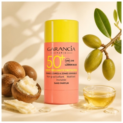 Garancia Tyčinka na obličej, rty a citlivá místa SPF50+ 15 g