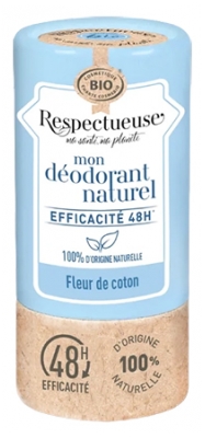 Respectueuse Mój Naturalny Dezodorant Kwiat Bawełny Bio 50 g