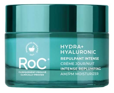 RoC Hydra+ intensyviai putlinantis dieninis ir naktinis hialurono kremas 50 ml