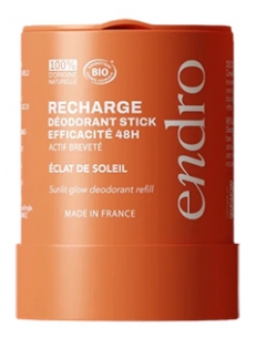 Endro Deodorantstick 48 H Éclat de Soleil Biologische Navulling 50 g