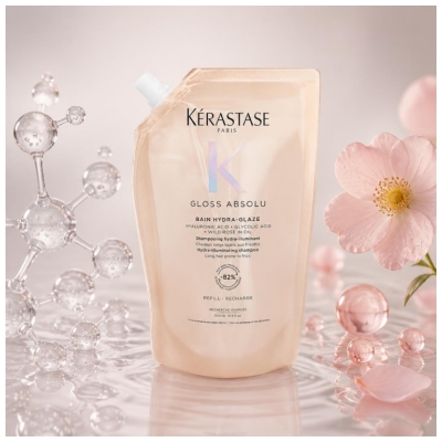 Kérastase Gloss Absolu Hydra-Illuminerende Shampoo Navulling 250 ml