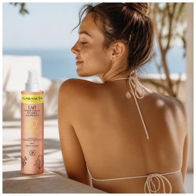 Garancia Nežno Neviden Mlečni Sprej za Sončenje Sun Protect SPF50+ 150 ml