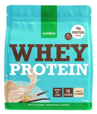 Purasana Whey Protein Vanille-Geschmack 400 g