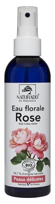 Naturado en Provence Biologisch Damascener Roos Bloemenwater 200 ml