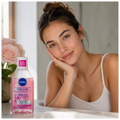 Nivea Micellar Water Rose Care 400 ml