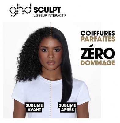 ghd Sculpt Lisseur Interactif Blanc