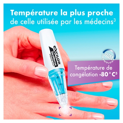 Excilor ZéroVerrue Freeze Excel Traitement des Verrues 21 ml