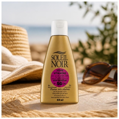 Soleil Noir Soin Vitaminé SPF50 50 ml