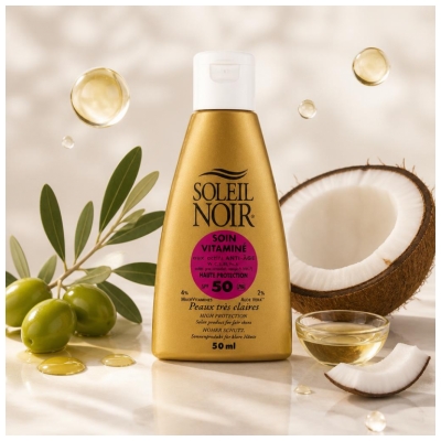 Soleil Noir Soin Vitaminé SPF50 50 ml