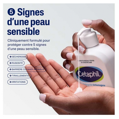 Cetaphil Crème Lavante Moussante Hydratante 236 ml