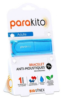 Parakito Braccialetto Antizanzare Ricaricabile Adulto