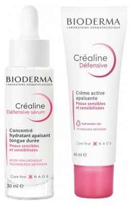 Bioderma Créaline Défensive Sérum 30 ml + Créaline Défensive Crema Activa Calmante 40 ml