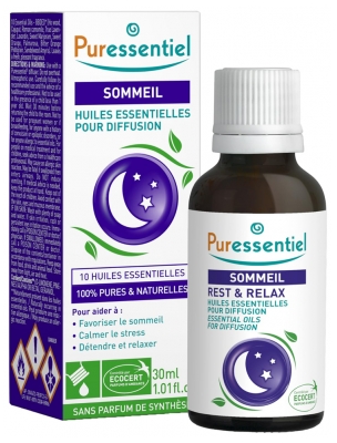 Puressentiel Søvn Æteriske Olier til Diffusion 30 ml