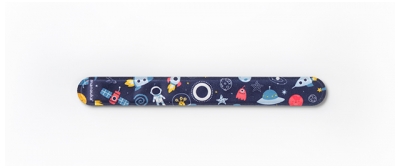 Manouka Bracciale Repellente per Zanzare Junior + Ricarica da 6 ml - Modello: Spazio