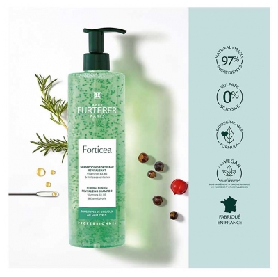 René Furterer Forticéa Shampoing Fortifiant Revitalisant 500 ml