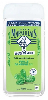 Le Petit Marseillais Gel Douche Extra Doux Feuille de Menthe Bio 300 ml