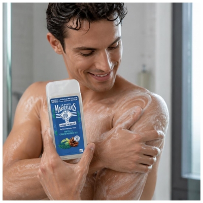 Gel de Duș Extra Blând cu Pin Bio & Criste Marine Bio Le Petit Marseillais 250 ml