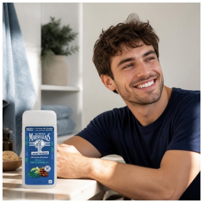Le Petit Marseillais Extra Gentle Shower Gel Pine bio & Criste Marine bio 250 ml