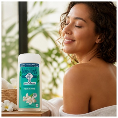 Le Petit Marseillais Extra Gentle Shower Gel Tiare Flower 250 ml