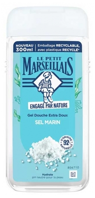 Gel de duș Extra Blând cu Sare de Mare Le Petit Marseillais 250 ml