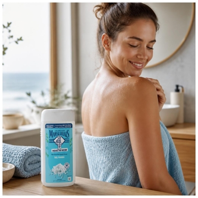 Le Petit Marseillais Ekstra Mild Brusegel med Havsalt 250 ml
