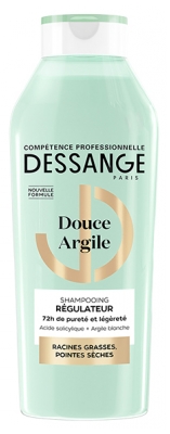 Dessange Douce Argile Regulierendes Shampoo Fettiger Ansatz, Trockene Spitzen 280 ml