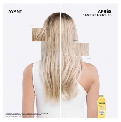 Dessange Mèches Lumières Shampoing Raviveur d'Éclat Cheveux Méchés ou Balayés 280 ml