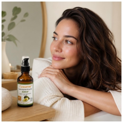Florame Huile Végétale Vierge Avocat Bio 50 ml