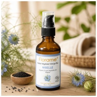 Florame Ekologisk Jungfru Svartkumminolja 50 ml