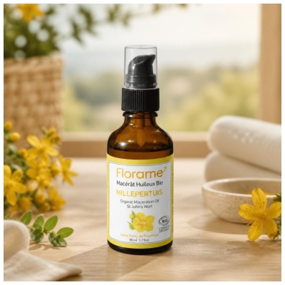 Florame Økologisk Perikum Olieudtræk 50 ml
