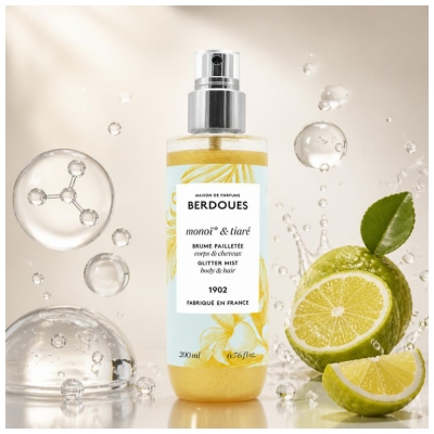 Berdoues Bruma Cintilante Monoï & Tiaré Corpo e Cabelo 200 ml