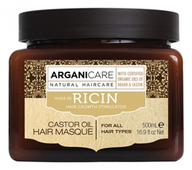 Arganicare Máscara de Refuerzo de Ricino