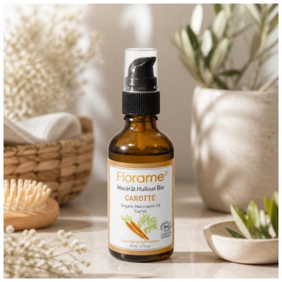 Florame Macerado Oleoso de Zanahoria Bio 50 ml