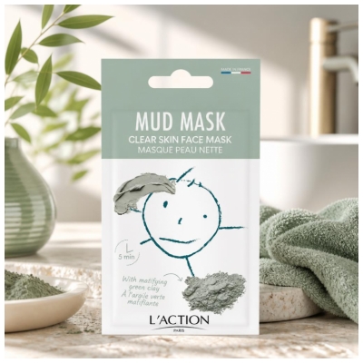L'Action Paris Klar Hud Maske 15 g