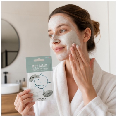 L'Action Paris Klar Hud Maske 15 g