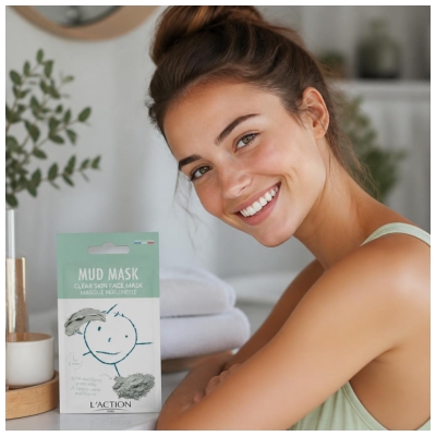 L'Action Paris Klar Hud Maske 15 g