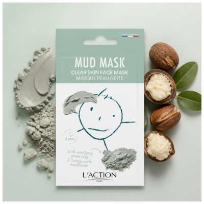 L'Action Paris Klar Hud Maske 15 g