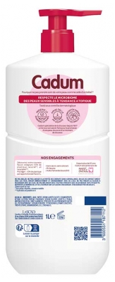 Cadum Saippuaton Dermo-Respect -pesugeeli 1 L