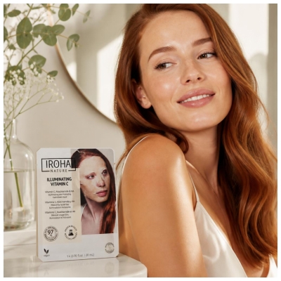 Iroha Nature Lysnende og Fugtgivende Maske 20 ml