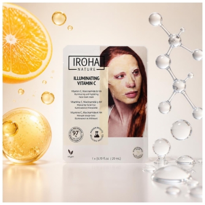 Iroha Nature Lysnende og Fugtgivende Maske 20 ml