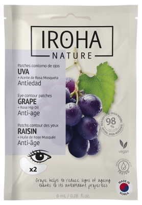 Iroha Nature Uva Contorno Occhi 2 Patch