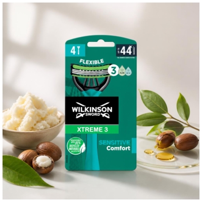 Wilkinson Xtreme 3 Sensitive Comfort 4 Rasoirs
