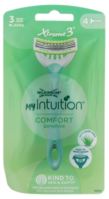 Wilkinson MyIntuition Xtreme 3 Comfort Sensitive 4 Lâminas Descartáveis