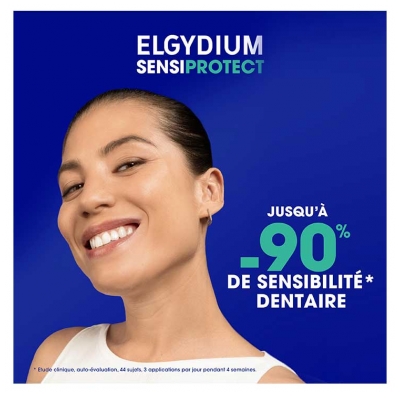 Elgydium Sensiprotect Dentifrice Dents Sensibles Lot de 2 x 75 ml