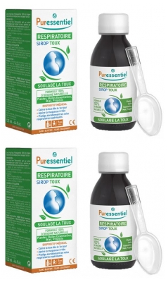 Puressentiel Atemwege Hustensirup Set mit 2 x 125 ml