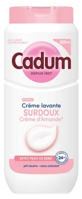 Cadum Ultra-Mild Cleansing Cream Almond Cream 500 ml