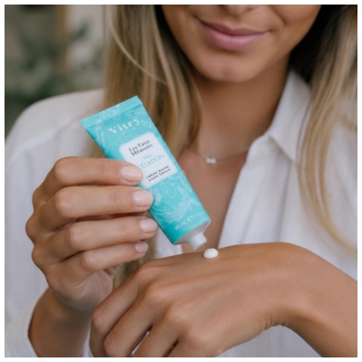 Vitry Les Eaux Mémoires Handcreme Seladongrün 30 ml