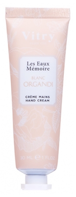Vitry Les Eaux Mémoires Crema Mani Bianco Organdi 30 ml