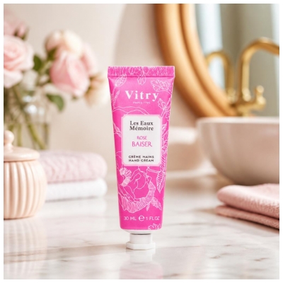Vitry Les Eaux Mémoires Crema Mani Rose Baiser 30 ml